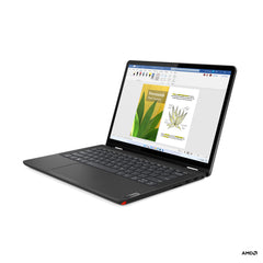 Lenovo, 13w Yoga, Hybrid 2-in-1,Touchscreen, WUXGA AMD Ryzen 5 7530U, 8GB DDR4 SDRAM, 256GB SSD, Win 11 Pro, Black