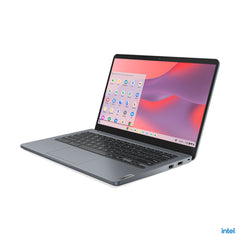 Lenovo, 14e Chromebook Laptop, Intel® N N200, 8 GB RAM, 128 GB eMMC, 14" Inch FHD Display, ChromeOS, Grey