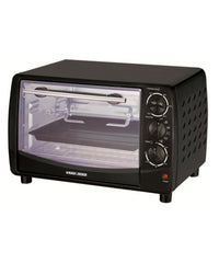 Black+Decker, 55 Litres Double Glass Toaster Oven with Rotisserie, Black, TRO55RDG-B5