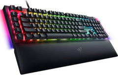 Razer BlackWidow V4 Mechanical Gaming Keyboard, Razer Green Switches, Black | RZ03-04690100-R3M1