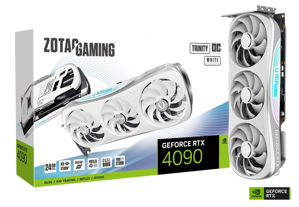 ZOTAC GAMING GeForce RTX 4090 Trinity OC White Edition