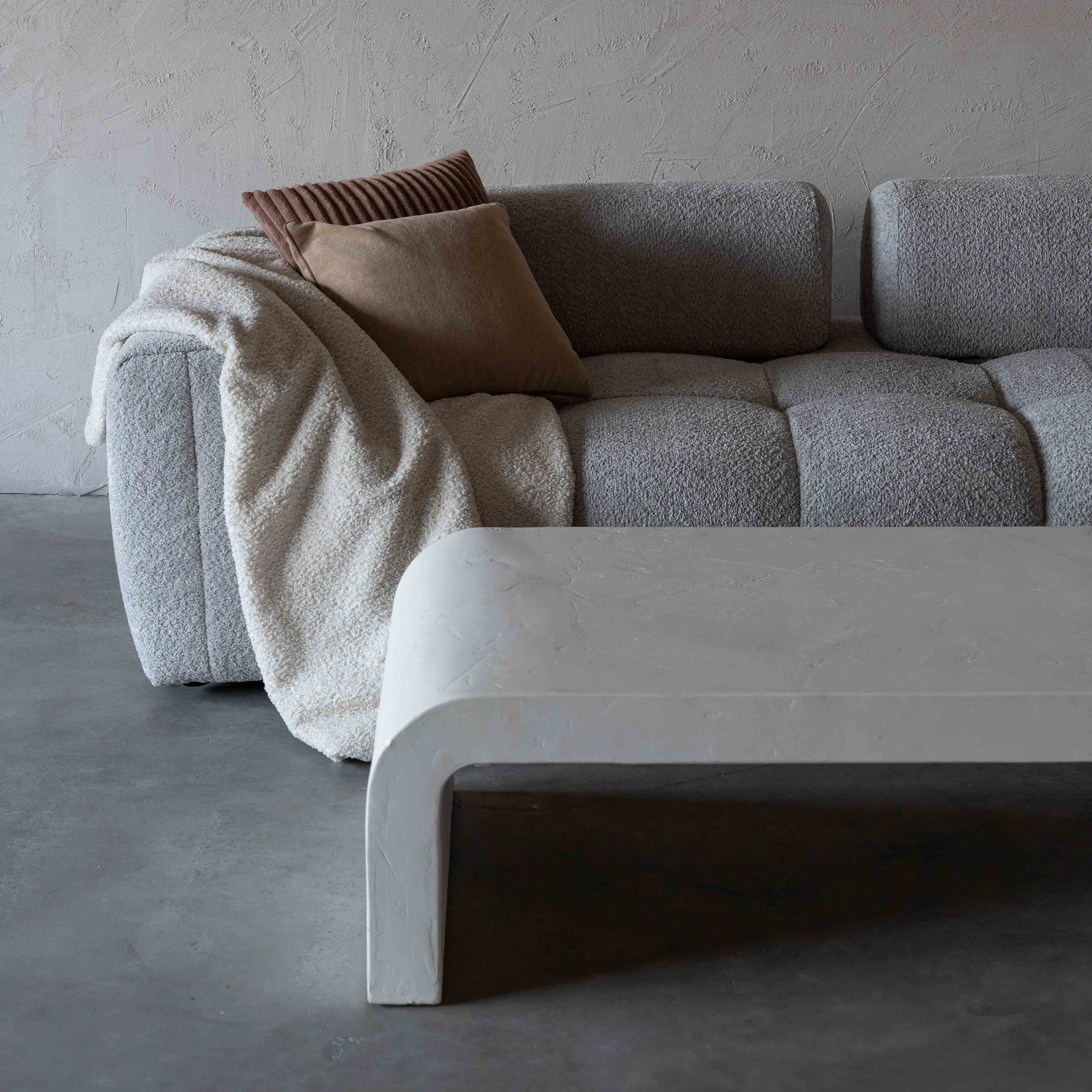 Harmony Light Grey Modern Corner & L Shape | Extendable Sofa