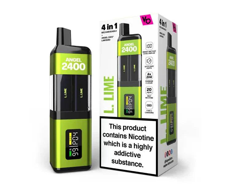 ANGEL 2400 4-in-1 L. Lime - Click & Vape