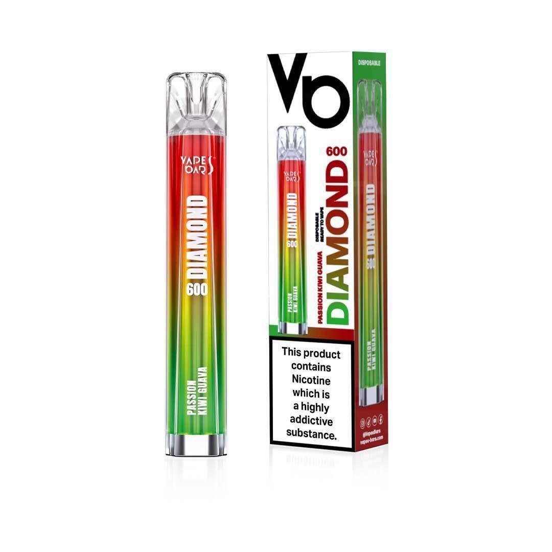 Diamond 600 Passion Kiwi Guava Disposable Vape - Click & Vape