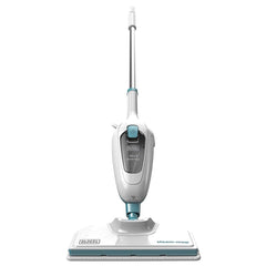 Black+Decker,  1300W 10-in-1 Electric Steam Mop with 10 attachments , White, FSMH13E10