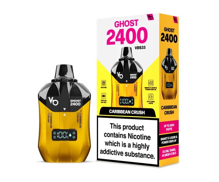 Ghost 2400 4-in-1 Caribbean Crush - Click & Vape