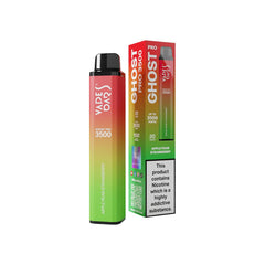 Ghost Pro 3500 Apple Pear Strawberry 20MG - Vape Unit