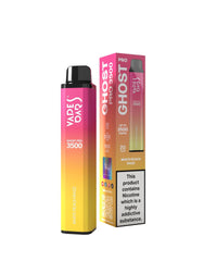 Ghost Pro 3500 White Peach Razz 20MG - Vape Unit