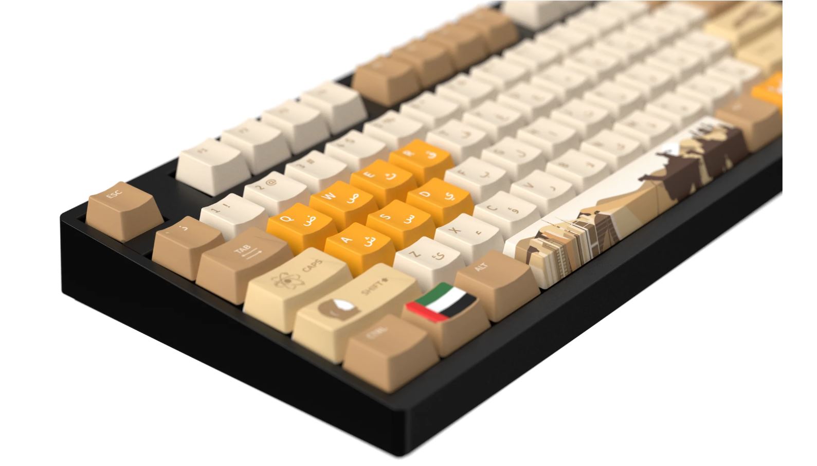 Mirage 87 - UAE Limited Edition Gaming Keyboard