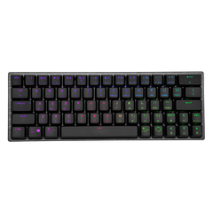 Cooler Master SK622 Wireless 60% Mechanical Keyboard with Low Profile Blue Switches Wired