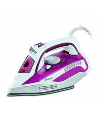 Black+Decker, 2400W Steam Iron with Ceramic Sole Plate, X2400